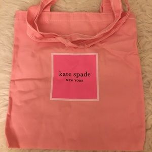 🌴SUMMER SALE🌴💯✔️Authentic Kate Spade Canvas Cotton bag, 1st picture 🩷